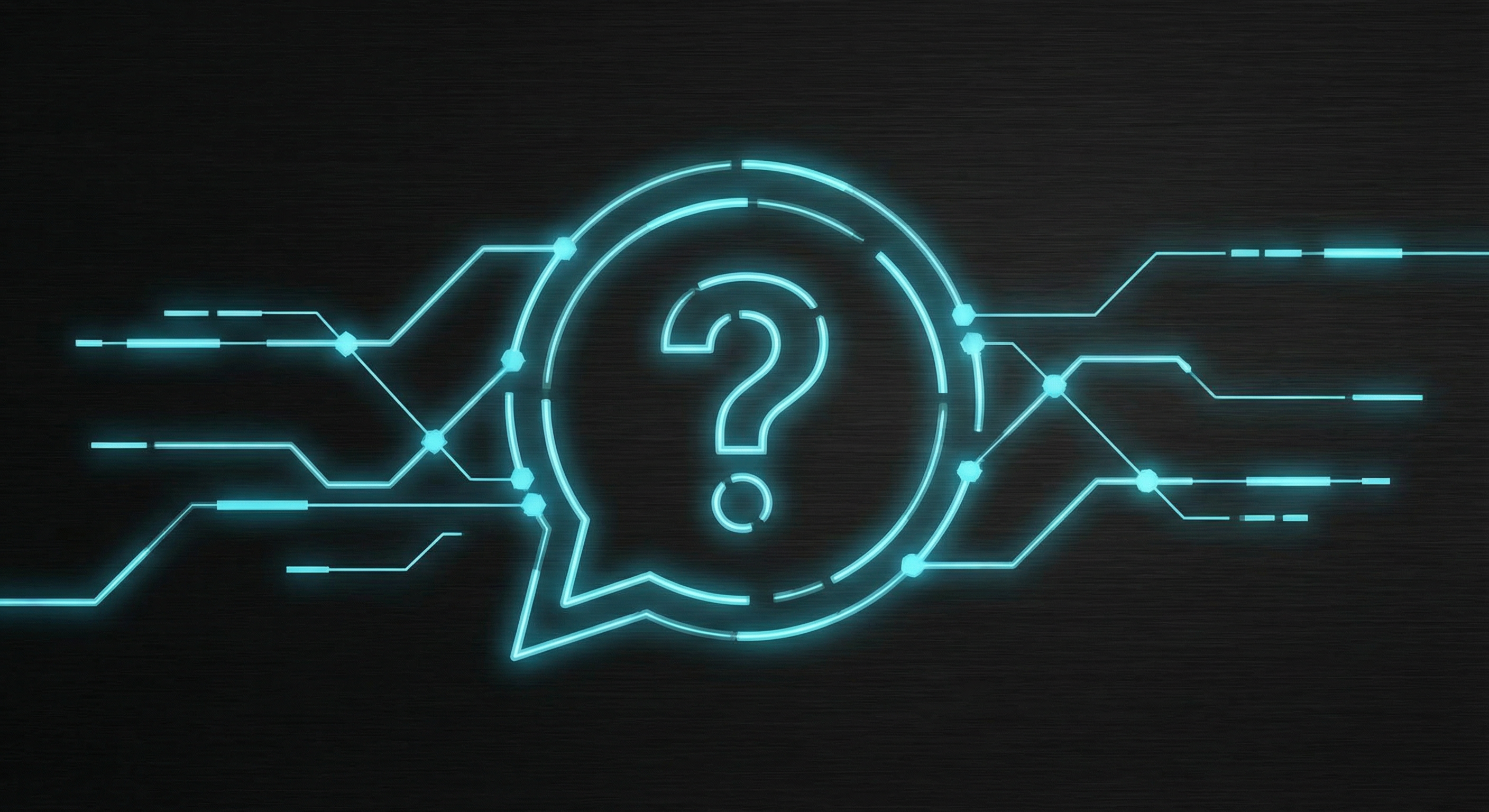 Digital support network illustration