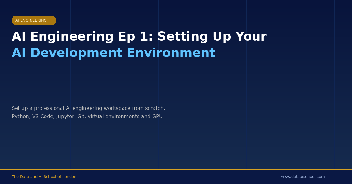 AI Engineering Ep 1: Setting Up Your AI Development Environment